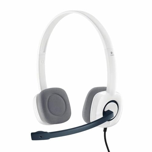 LOGITECH H150 Stereo Headset (Cloud White)