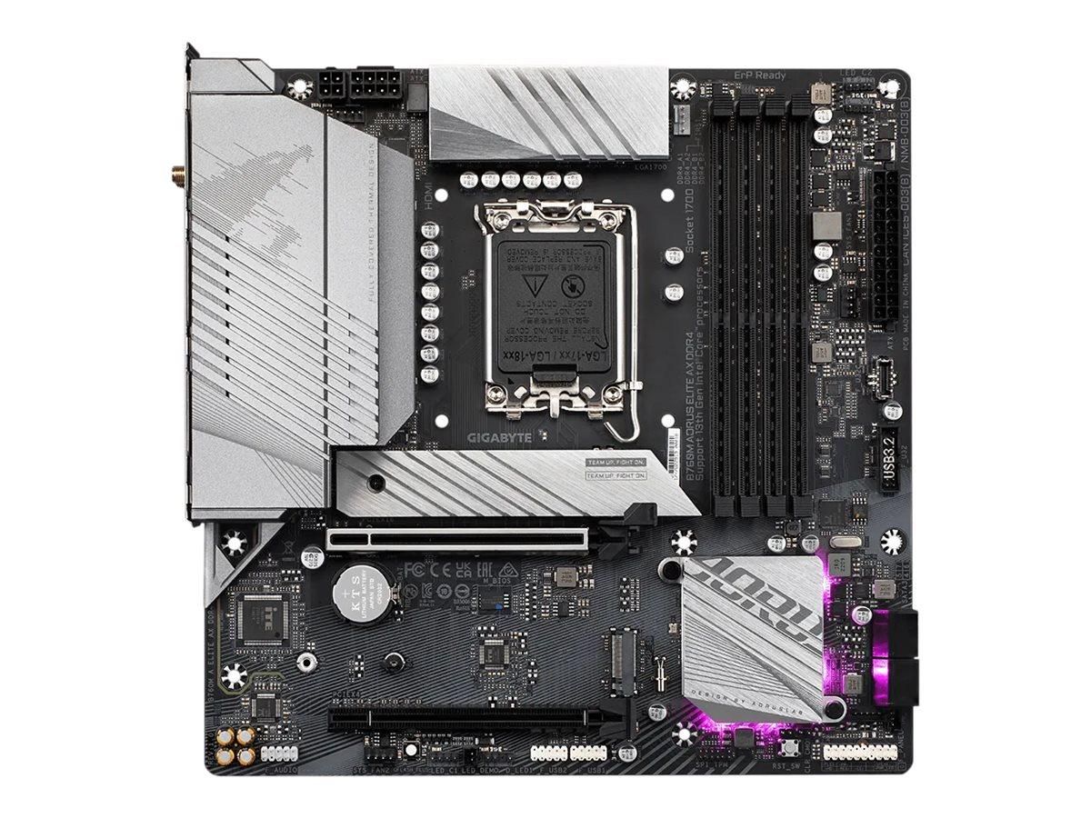 GIGABYTE B760M Aorus Elite AX Motherboard (DDR4)