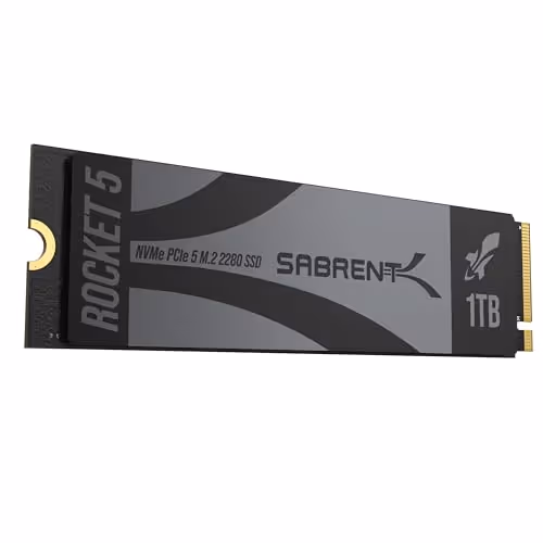 Sabrent Rocket 5 SB RKT5 Gen 4 Nvme Internal Solid State Drive SSD (1TB)