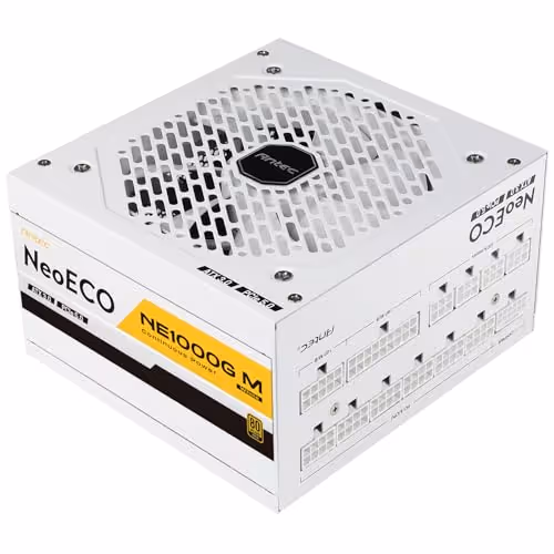 Antec NE1000G M ATX Fully Modular 80+ Gold Certified (White)