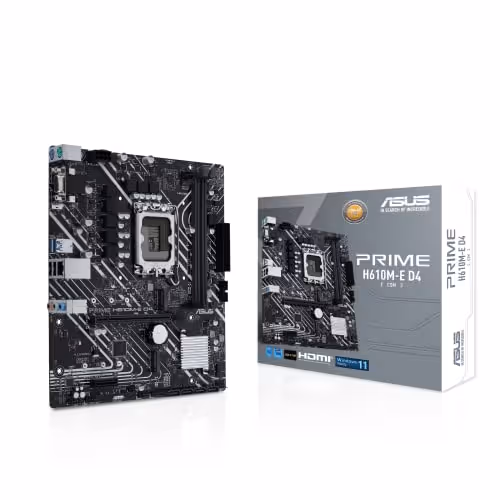 ASUS PRIME H610M-E -CSM Micro ATX (DDR4)