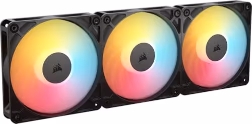 CORSAIR RS120-R ARGB PWM Reverse Case Fans (Black)