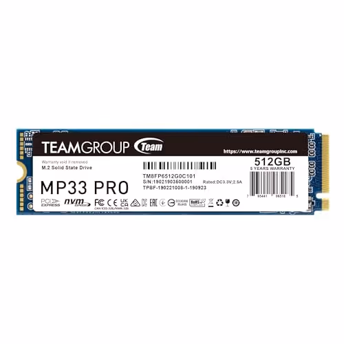 TEAM GROUP MP33 PRO M.2-2280 NVMe (512GB)