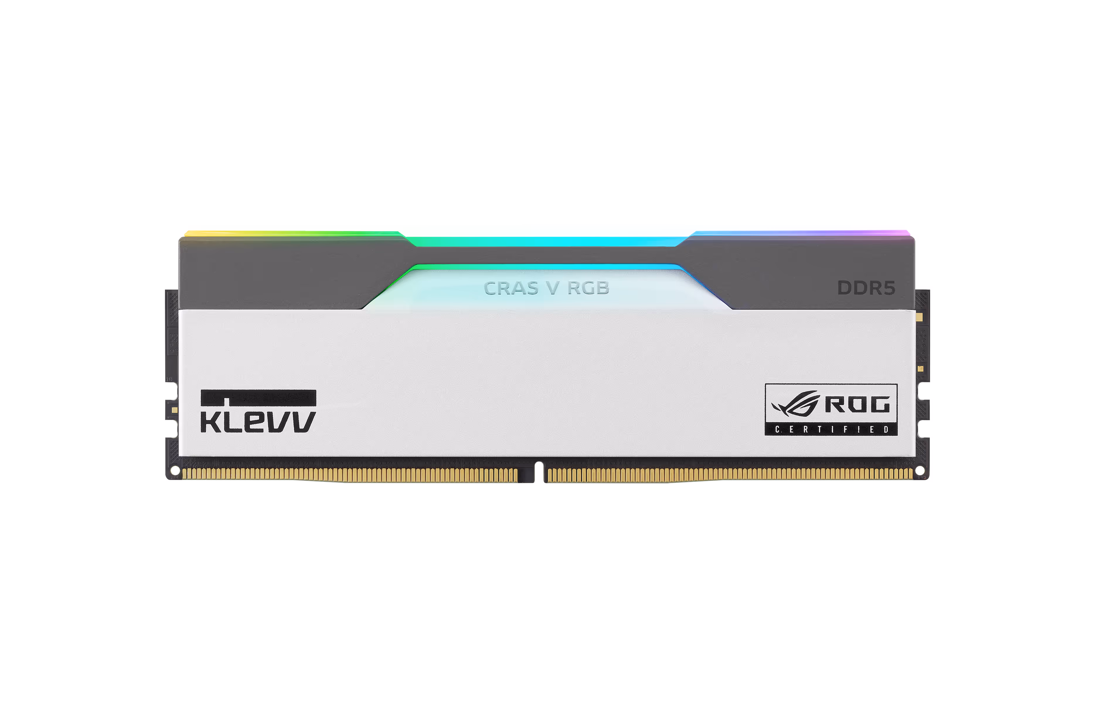 KLEVV CRAS V RGB ROG CERTIFIED (48GB, 2X24GB, 7200 MHz, CL34, White)