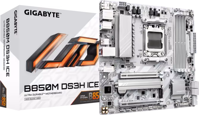 GIGABYTE B850M DS3H ICE