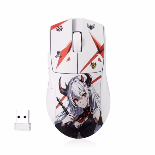 REDRAGON M916AK PRO 3-Mode Anime Gaming Mouse (Black)