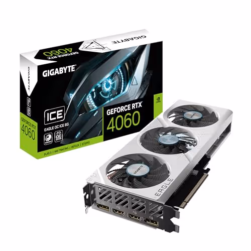 Gigabyte EAGLE OC ICE GeForce RTX 4060 GDDR6 (Ice)