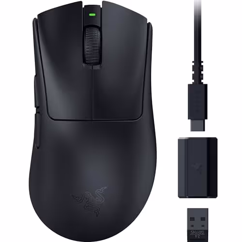 RAZER DeathAdder V3 HyperSpeed Wireless/Wired Optical Mouse