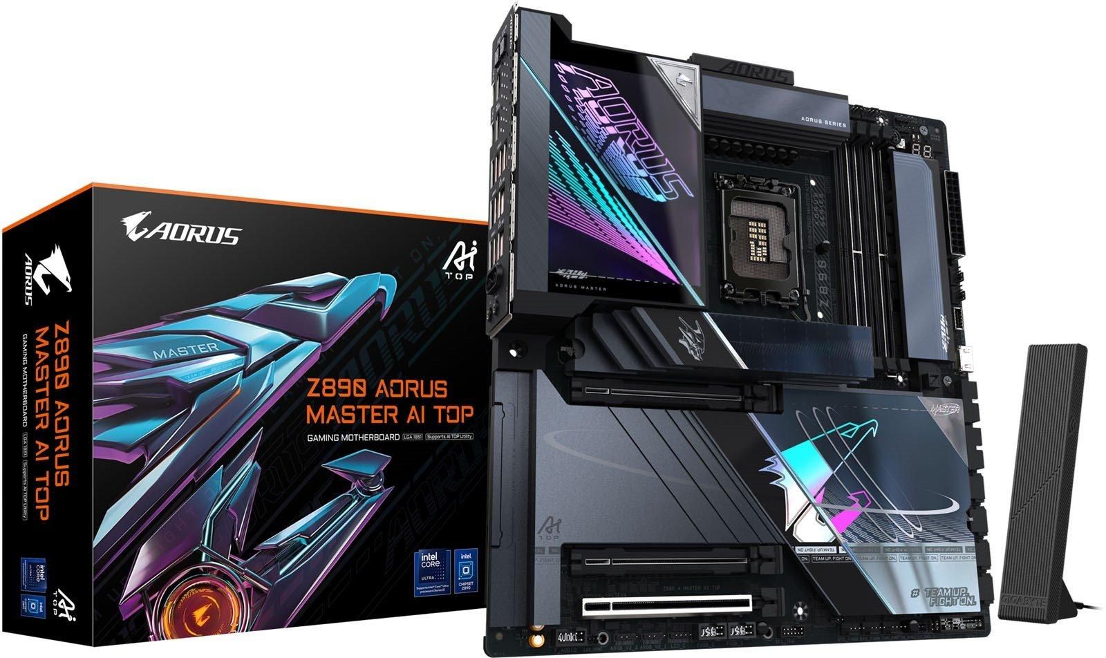 GIGABYTE Z890 AORUS MASTER AI TOP EATX