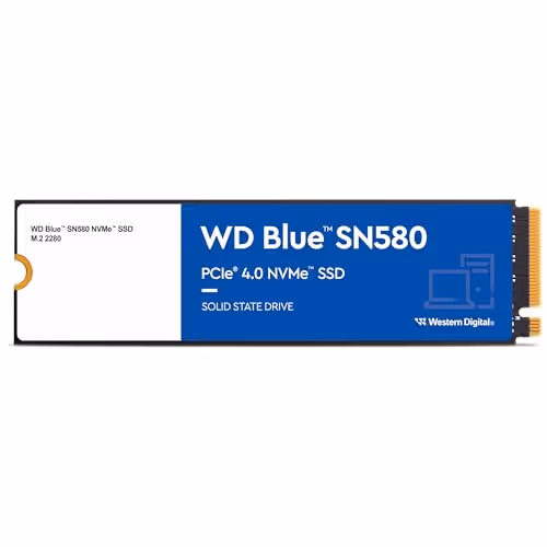 Western Digital SN580 M.2-2280 NVMe (250GB, Blue)