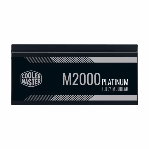 COOLER MASTER M2000 Fully Modular 80+ Platinum Certified (2000W, Black)
