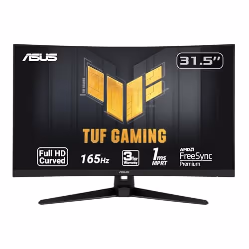 ASUS TUF Gaming VG328H1B 31.5 VA Curved Monitor