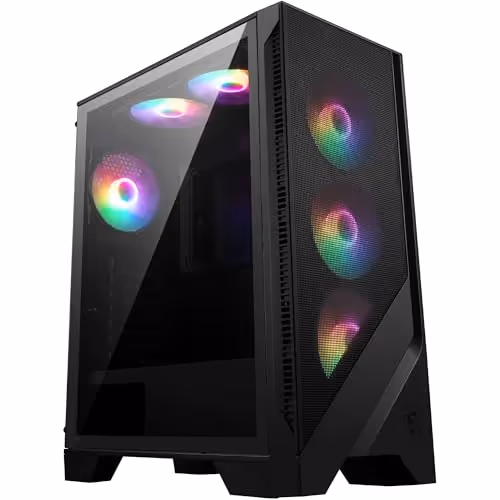 MSI MAG FORGE 120A AIRFLOW ATX Mid Tower Tempered Glass Side Panel