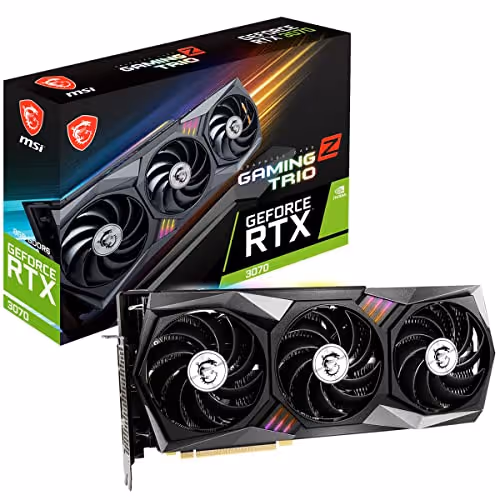MSI GAMING Z TRIO GeForce RTX 3070 LHR GDDR6