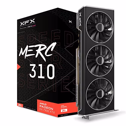 XFX Speedster Merc 310 Radeon RX 7900 XTX GDDR6 Graphic Card