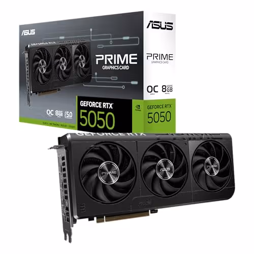 ASUS PRIME OC GeForce RTX 5050 GDDR6 (Black)