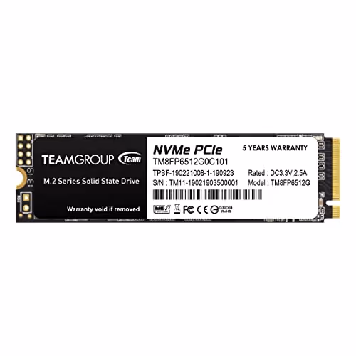 TEAM GROUP MP33 M.2-2280 NVMe (512GB)