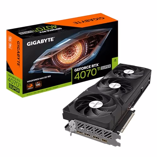 Gigabyte WINDFORCE MAX OC GeForce RTX 4070 Ti SUPER GDDR6X