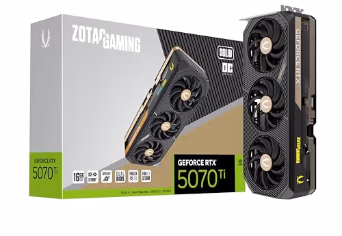 ZOTAC GAMING SOLID OC GeForce RTX 5070 Ti GDDR7