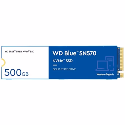 WD SN570 M.2-2280 NVMe (500GB, Blue)