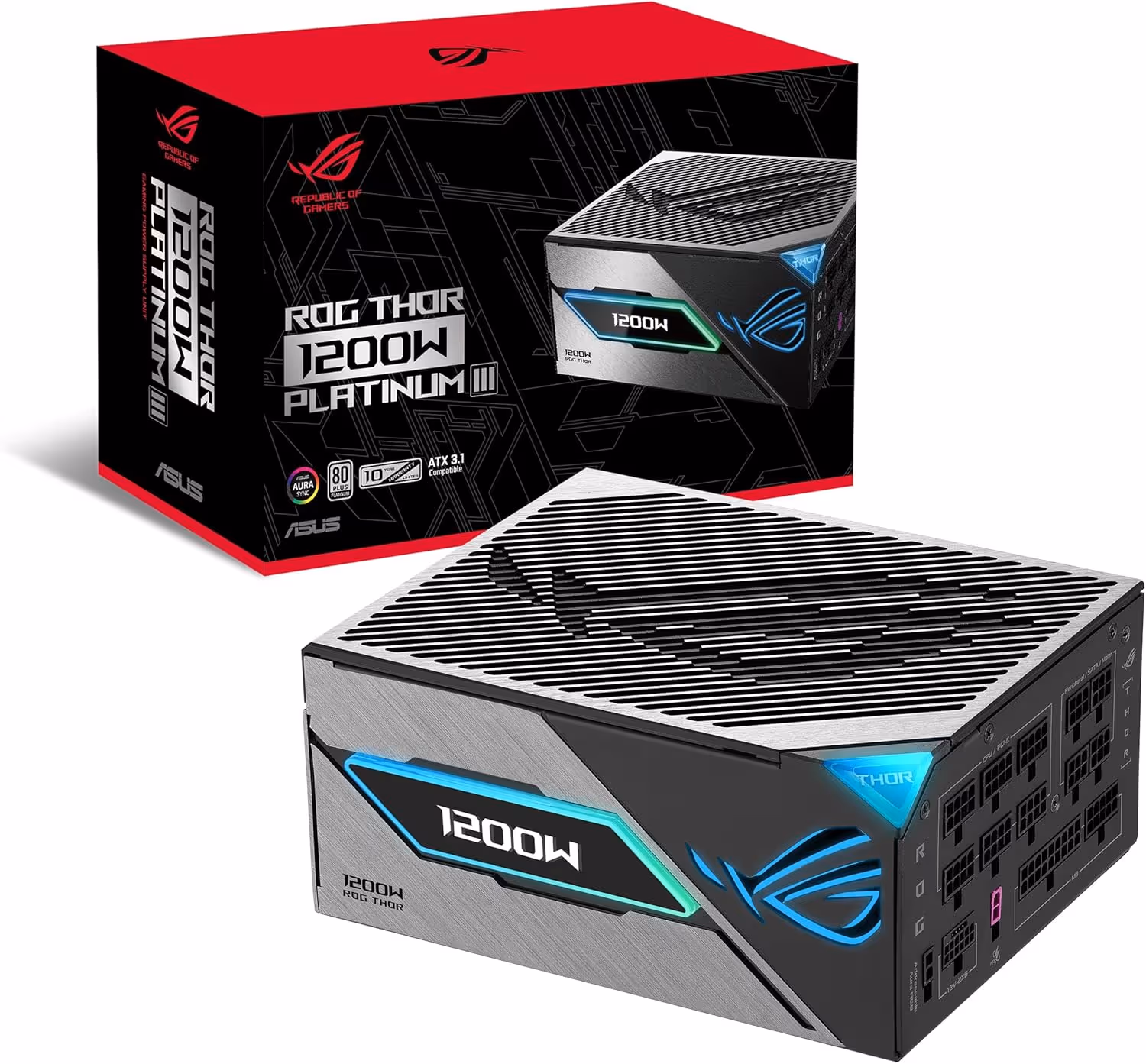 ASUS ROG Thor P3 Gaming Fully Modular 80+ Platinum Certified (1200W)