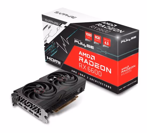 SAPPHIRE PULSE Radeon RX 6600 GDDR6 (Used)
