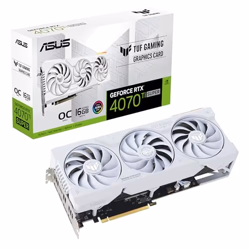 ASUS TUF GAMING OC GeForce RTX 4070 Ti SUPER GDDR6X (16GB VRAM, Used)
