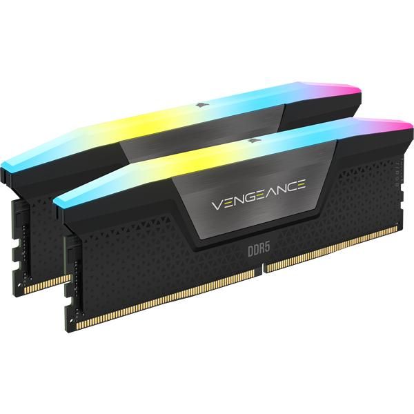 CORSAIR Vengeance RGB (48GB, 2X24GB, 5200 MHz, CL38, Black)