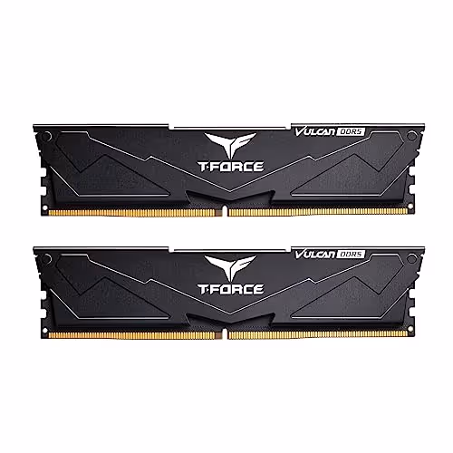TEAMGROUP T-Force Vulcan (32GB, 2X16GB, 6400 MHz, CL32, Black)