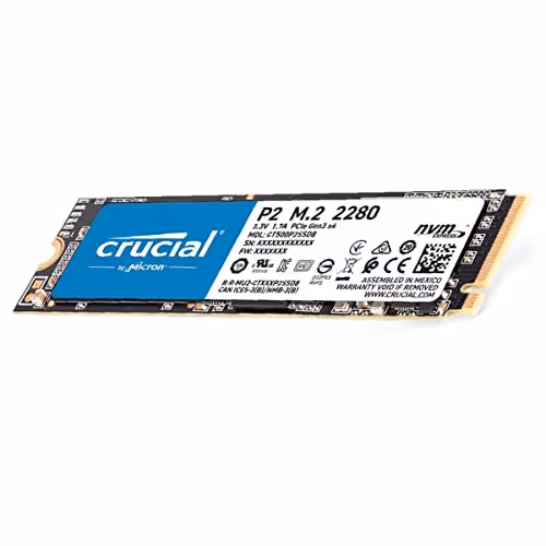 CRUCIAL P2 M.2-2280 NVMe (250GB)