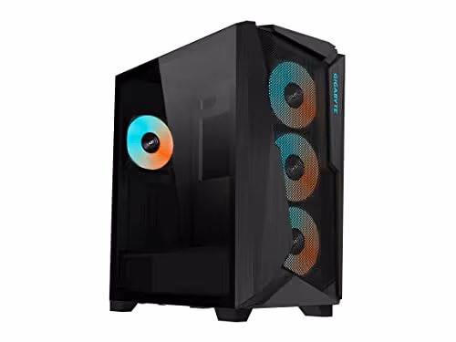 Gigabyte C301 GLASS ATX Mid Tower Tempered Glass Side Panel (Black)