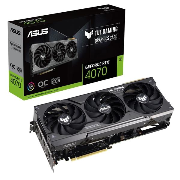 ASUS TUF GAMING OC GeForce RTX 4070 GDDR6X