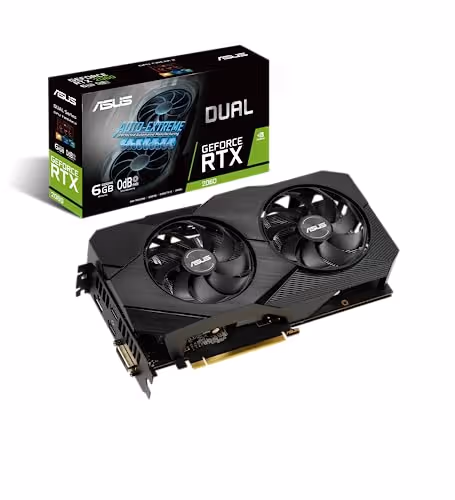 ASUS DUAL EVO GeForce RTX 2060 GDDR6 (6GB VRAM, New)