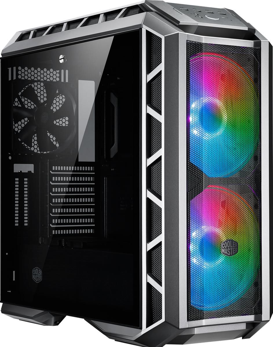 COOLER MASTER MasterCase H500P Mesh ARGB ATX Mid Tower Tempered Glass Side Panel (Gun Metal)