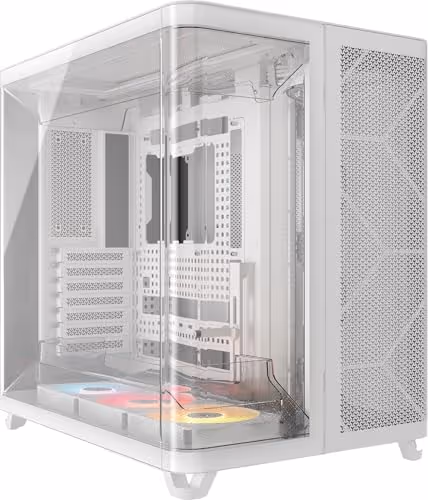 CORSAIR AIR 5400 RS-R ARGB ATX Mid Tower Tempered Glass Side Panel (White)