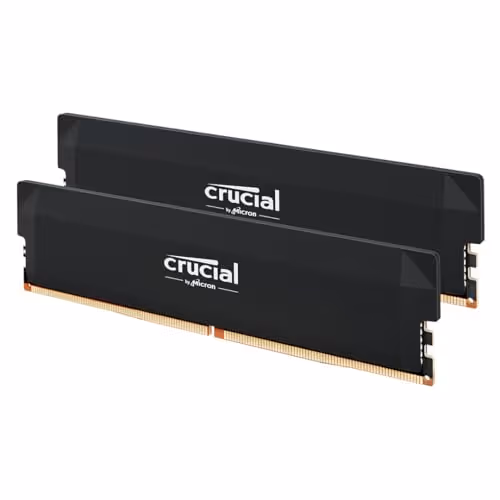 CRUCIAL Pro Overclocking (32GB, 2X16GB, 6000 MHz, CL36, Black)