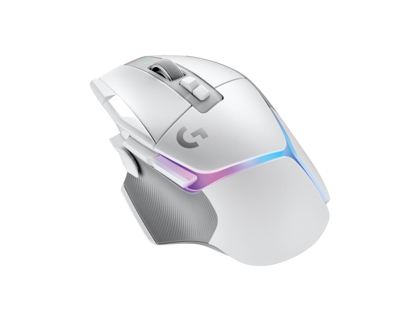 LOGITECH G502 X Plus Wireless/Wired Optical Mouse (White)