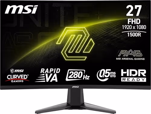 MSI MAG 276CXF 27 VA Curved Monitor