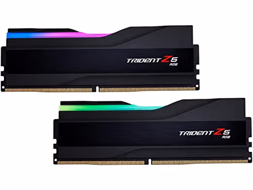 G.SKILL Trident Z5 RGB (64GB, 2X32GB, 6000 MHz, CL32, Matte Black)