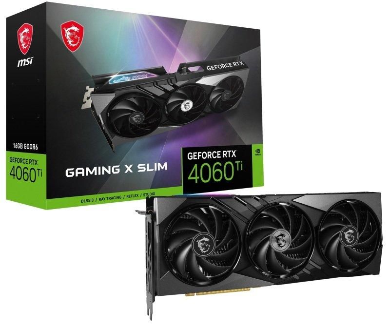 MSI GAMING X SLIM GeForce RTX 4060 Ti GDDR6