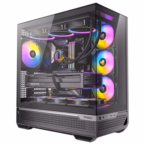 Antec C7 ARGB ATX Mid Tower Tempered Glass Side Panel (Black)