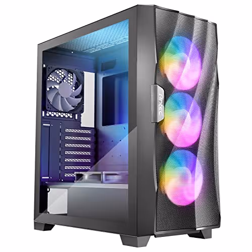 Antec DF700 FLUX ATX Mid Tower Tempered Glass Side Panel (Black)