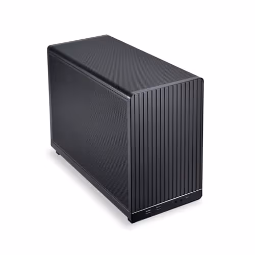 LIAN LI A3-mATX Micro ATX Mini Tower Mesh Side Panel (Black)