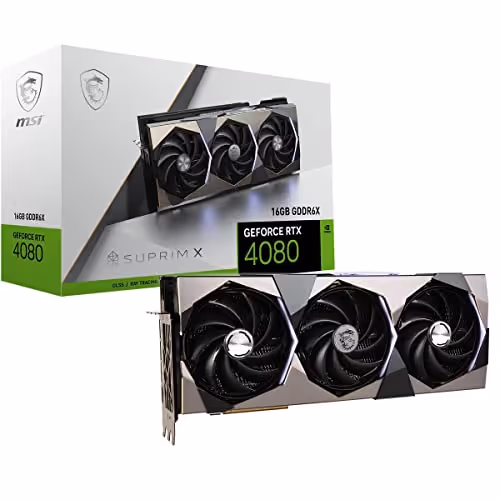 MSI SUPRIM X GeForce RTX 4080 GDDR6X