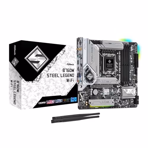 ASROCK B760M Steel Legend WIFI Micro ATX