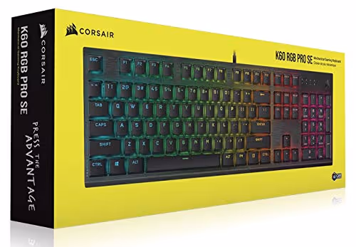 Corsair K60 RGB Pro SE Wired Gaming Keyboard