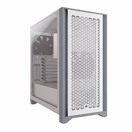 Corsair 4000D Airflow ATX Mid Tower Tinted Tempered Glass Side Panel (White)