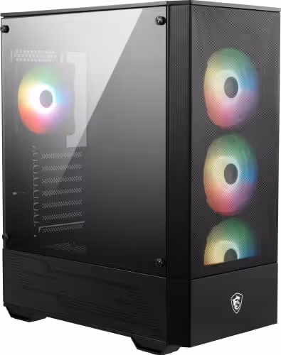 MSI MAG FORGE 112R ATX Mid Tower Tempered Glass Side Panel