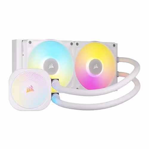 corsair iCUE LINK TITAN 240 RX RGB Water (White)