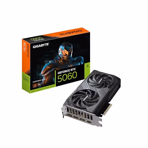 GIGABYTE WINDFORCE OC GeForce RTX 5060 GDDR7